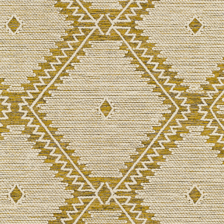 Madrid Handmade Mustard/Cream Rug & Reviews Joss & Main
